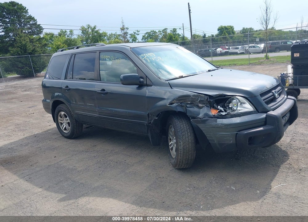 2004 HONDA PILOT EX-L VIN: 2HKYF18574H524715