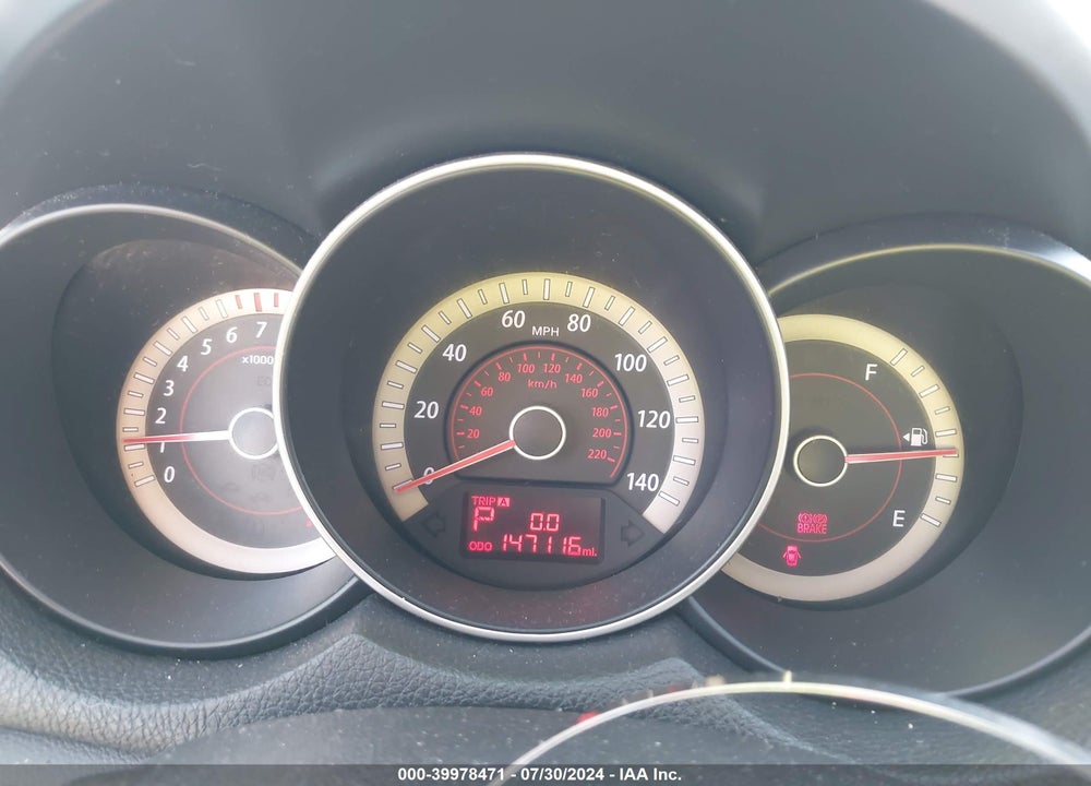 2012 KIA FORTE KOUP EX VIN: KNAFU6A22C5505267