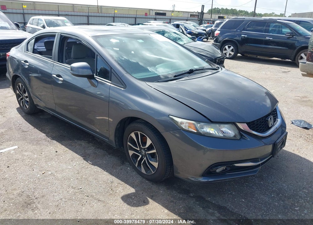 2013 HONDA CIVIC EX-L VIN: 2HGFB2F93DH550172