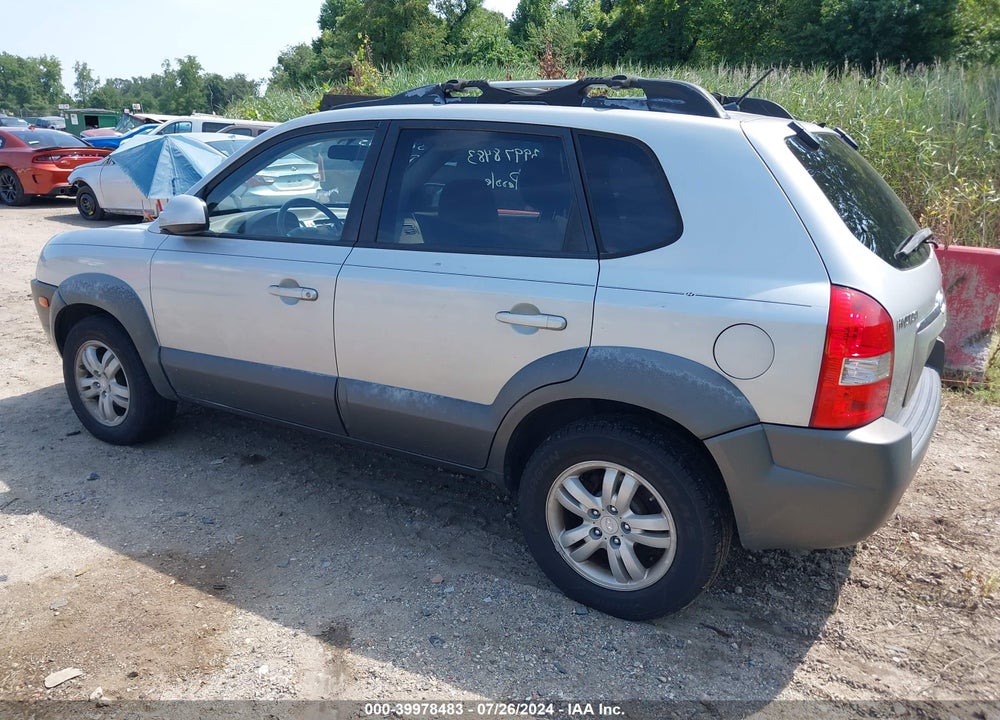2008 HYUNDAI TUCSON LIMITED V6/SE VIN: KM8JN72D98U800956