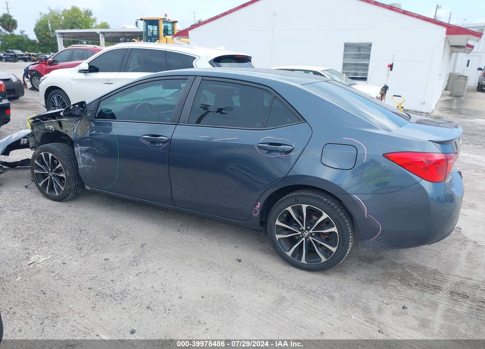 2017 TOYOTA COROLLA SE VIN: 2T1BURHE8HC913141
