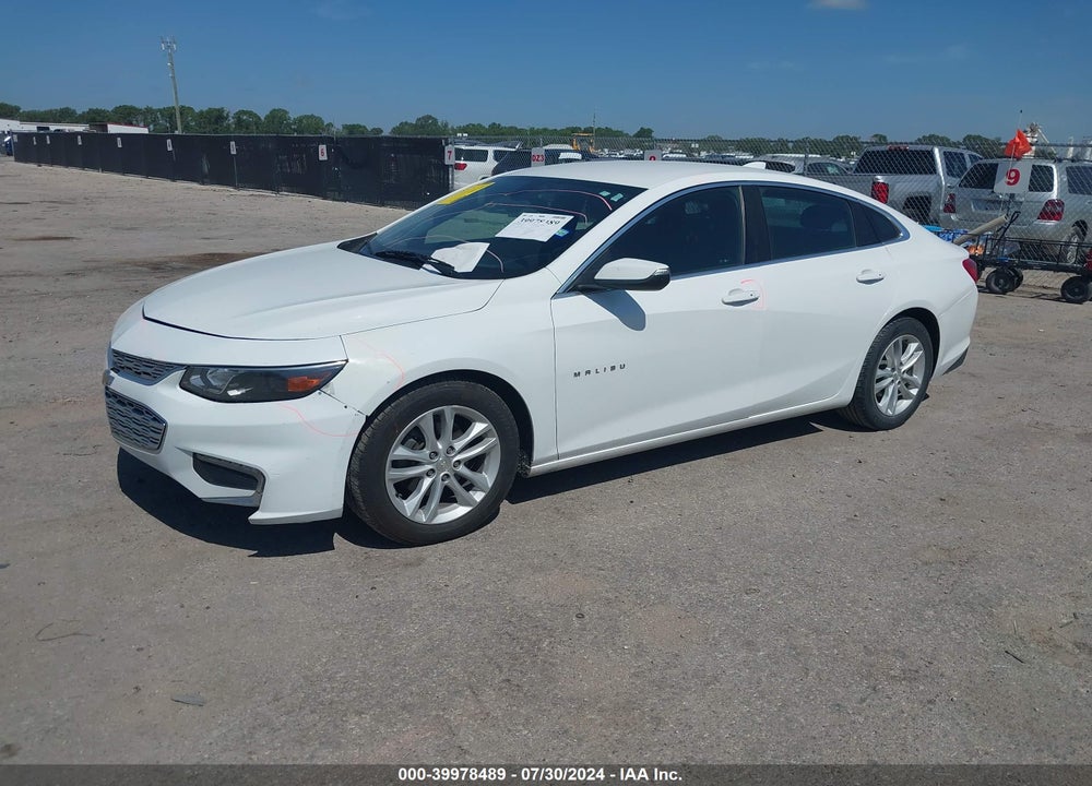 2016 CHEVROLET MALIBU 1LT VIN: 1G1ZE5ST4GF304283