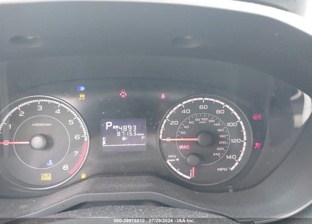 2018 SUBARU IMPREZA 2.0I PREMIUM VIN: 4S3GKAB6XJ3610214