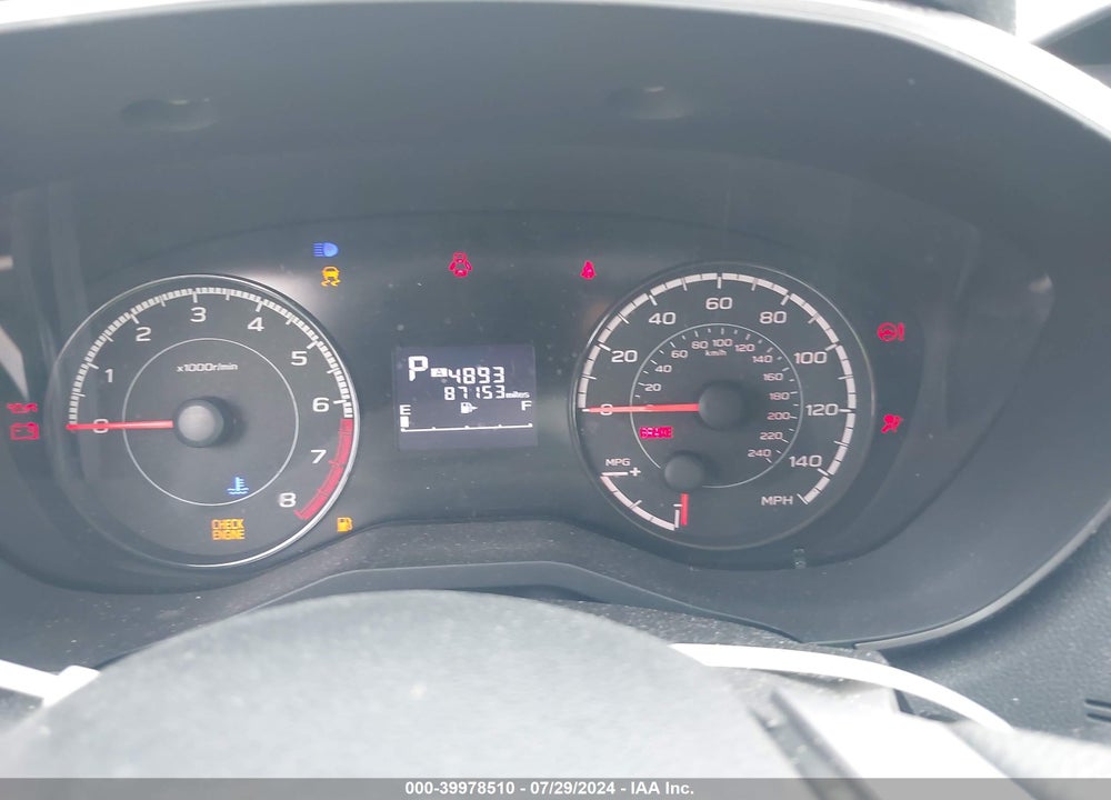 2018 SUBARU IMPREZA 2.0I PREMIUM VIN: 4S3GKAB6XJ3610214
