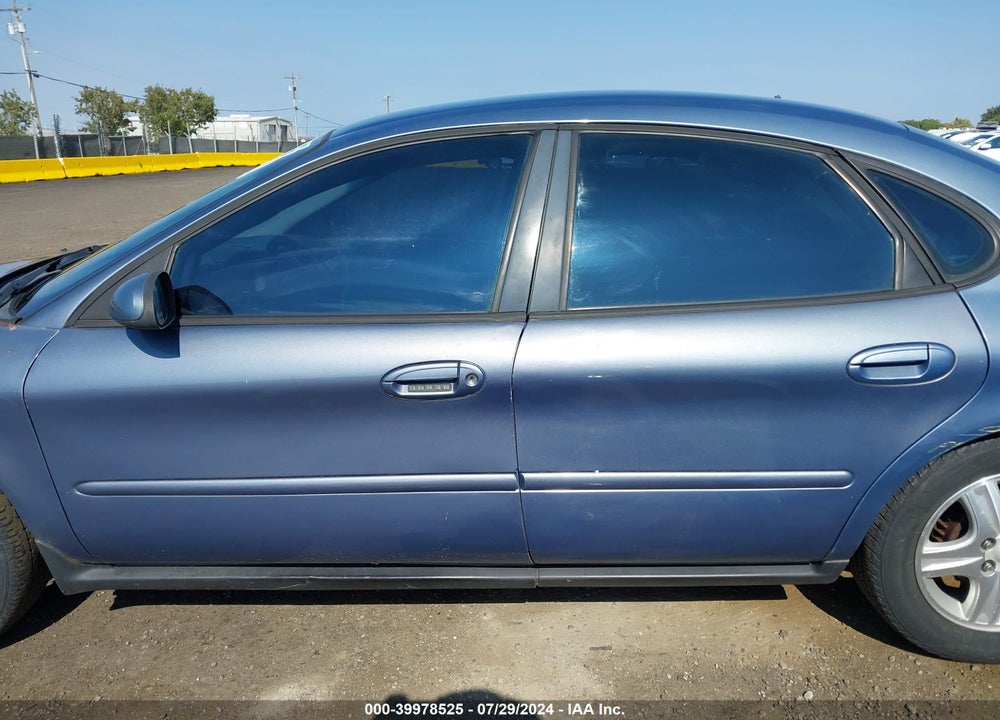2000 FORD TAURUS SEL VIN: 1FAFP56S8YG278102