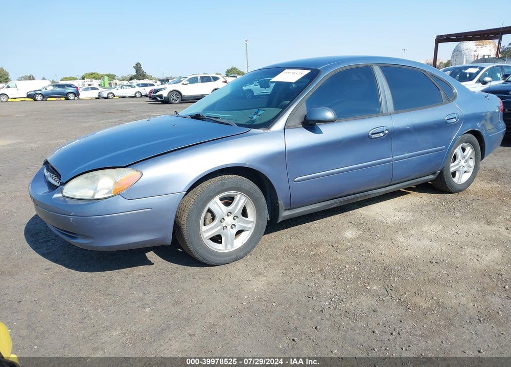 2000 FORD TAURUS SEL VIN: 1FAFP56S8YG278102