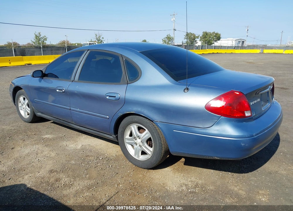 2000 FORD TAURUS SEL VIN: 1FAFP56S8YG278102