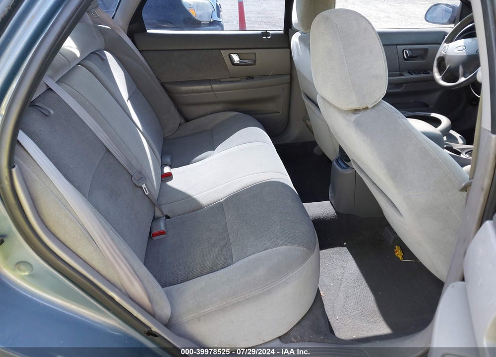2000 FORD TAURUS SEL VIN: 1FAFP56S8YG278102