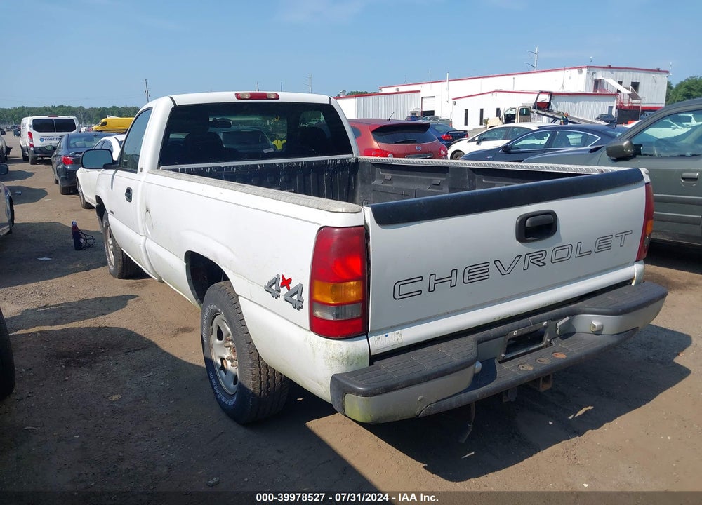 1999 CHEVROLET SILVERADO 1500 VIN: 1GCEK14W7XE182829