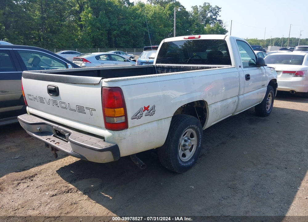 1999 CHEVROLET SILVERADO 1500 VIN: 1GCEK14W7XE182829
