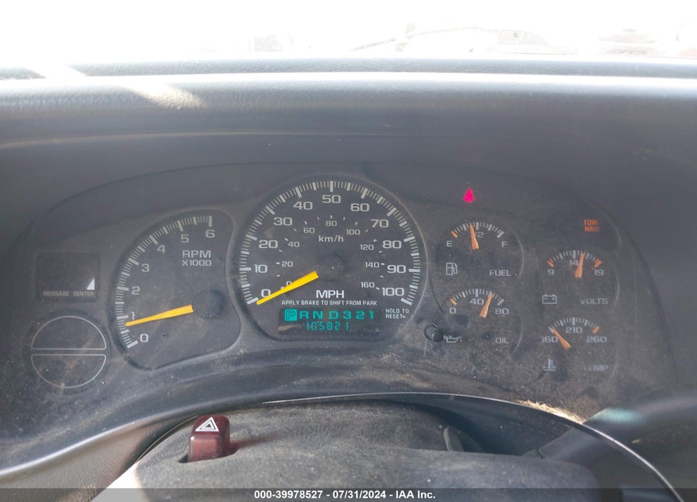 1999 CHEVROLET SILVERADO 1500 VIN: 1GCEK14W7XE182829