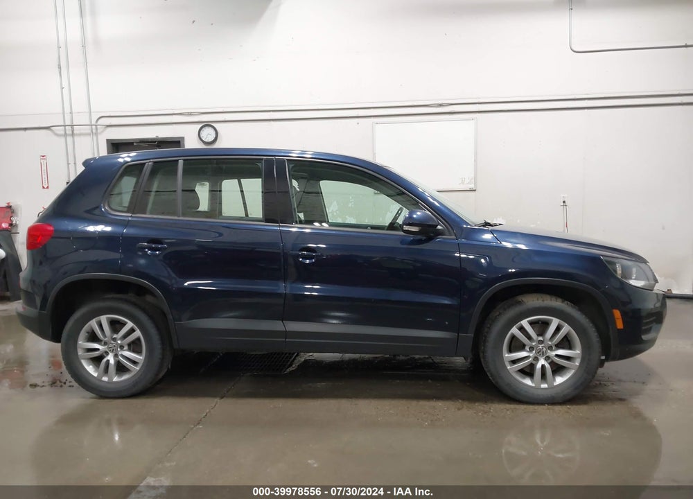 2014 VOLKSWAGEN TIGUAN S VIN: WVGBV3AX5EW501344