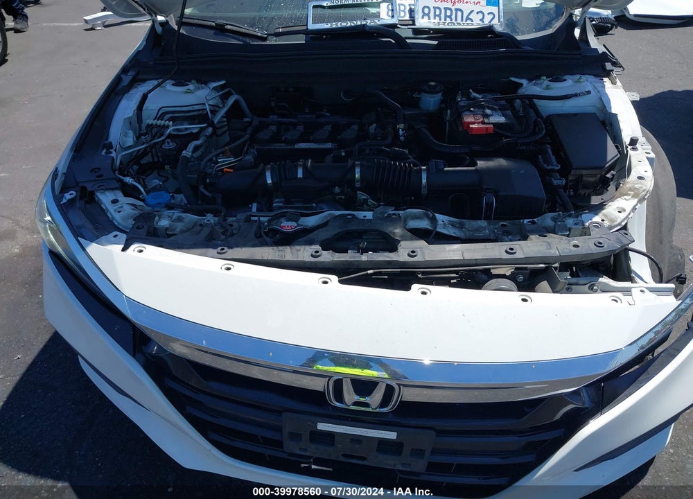 2018 HONDA ACCORD LX VIN: 1HGCV1F16JA025261