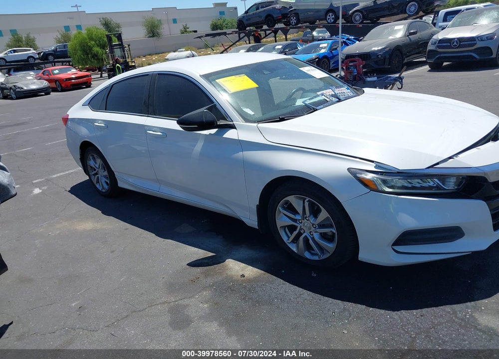 2018 HONDA ACCORD LX VIN: 1HGCV1F16JA025261