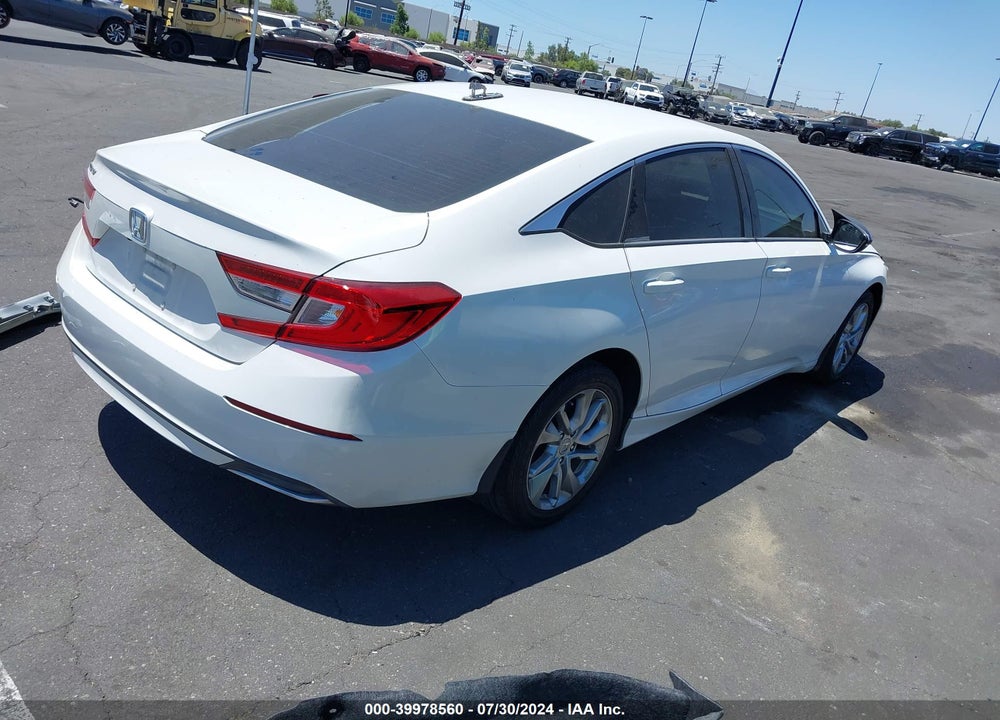 2018 HONDA ACCORD LX VIN: 1HGCV1F16JA025261