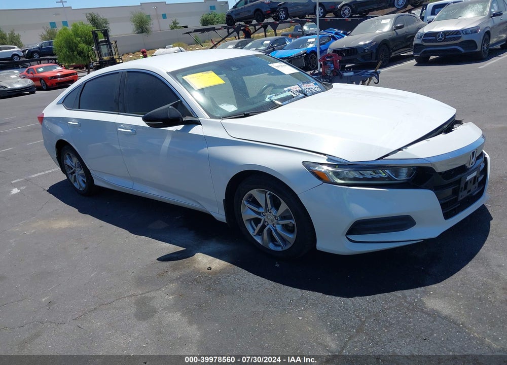 2018 HONDA ACCORD LX VIN: 1HGCV1F16JA025261