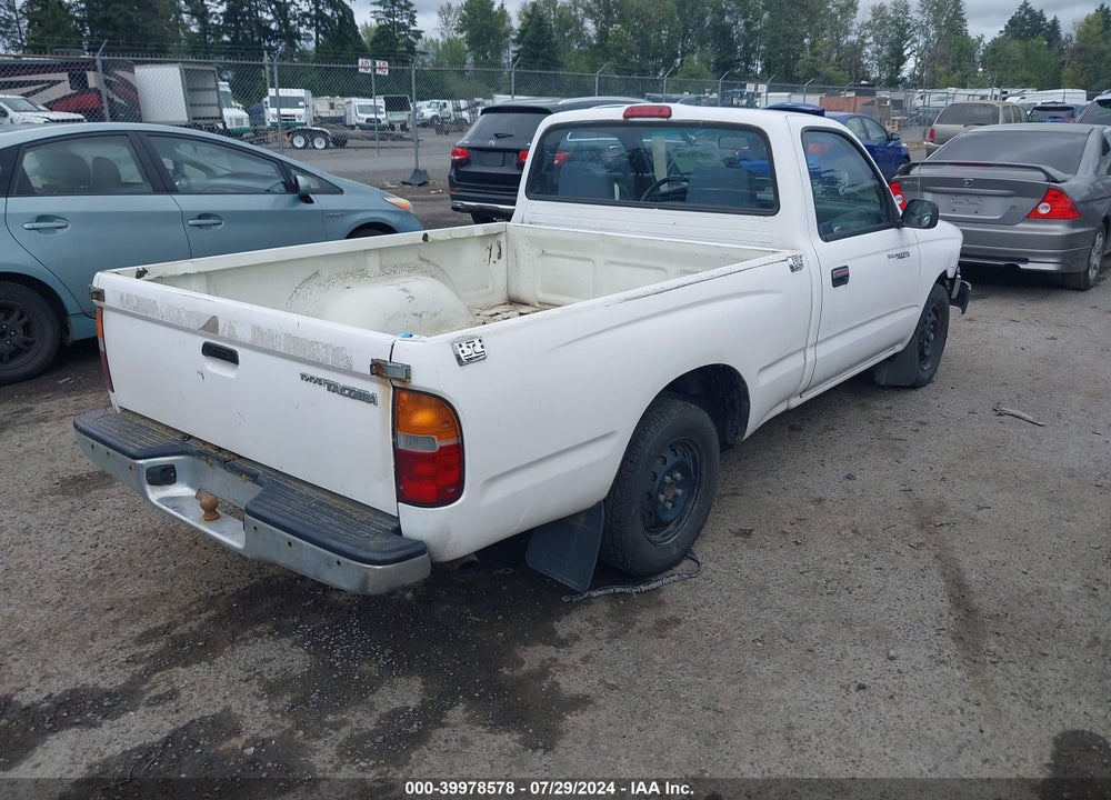 1997 TOYOTA TACOMA VIN: 4TANL42N9VZ229708