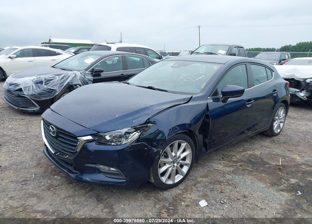 2017 MAZDA 3 TOURING VIN: 3MZBN1L74HM118762