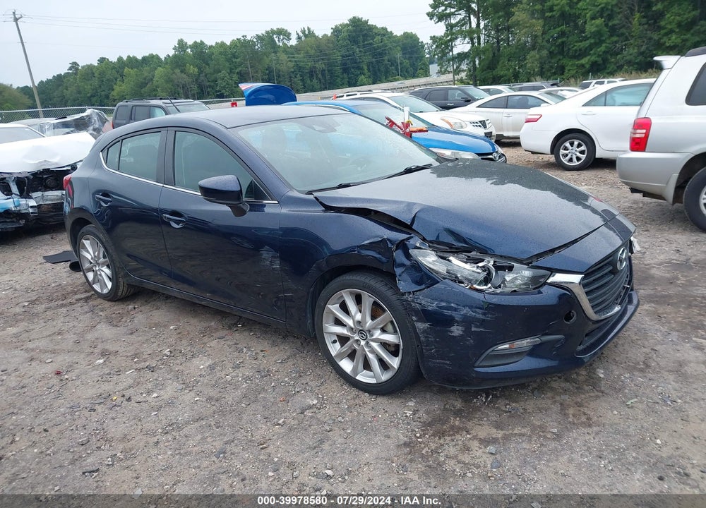 2017 MAZDA 3 TOURING VIN: 3MZBN1L74HM118762
