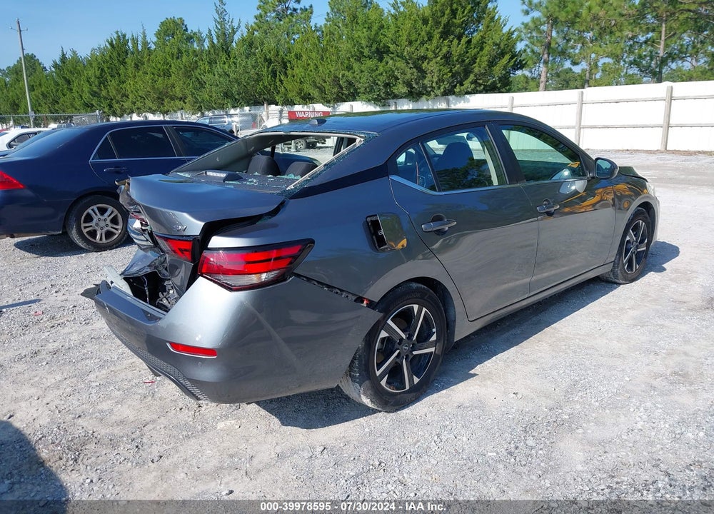 2024 NISSAN SENTRA SV XTRONIC CVT VIN: 3N1AB8CV9RY258611