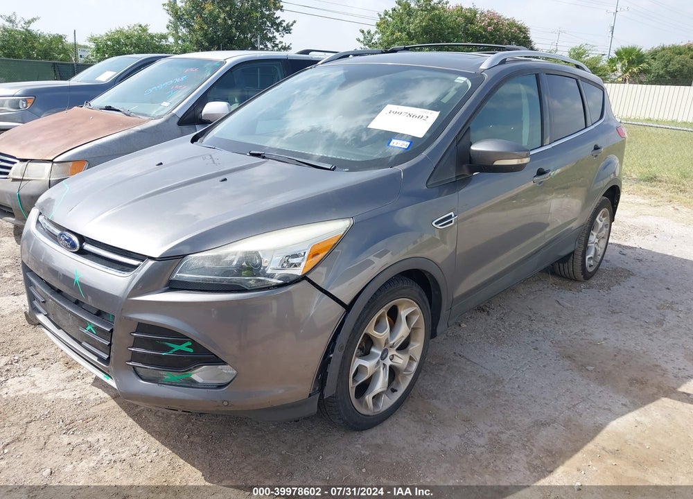 2013 FORD ESCAPE TITANIUM VIN: 1FMCU0J98DUA00188