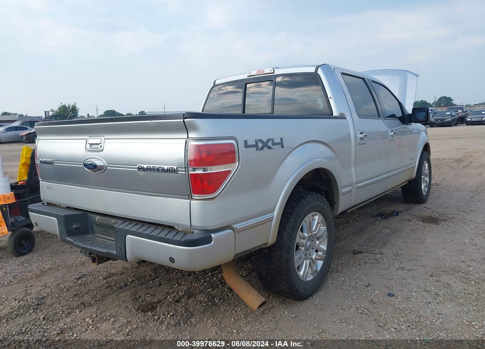 2012 FORD F-150 PLATINUM VIN: 1FTFW1ET5CFB20699
