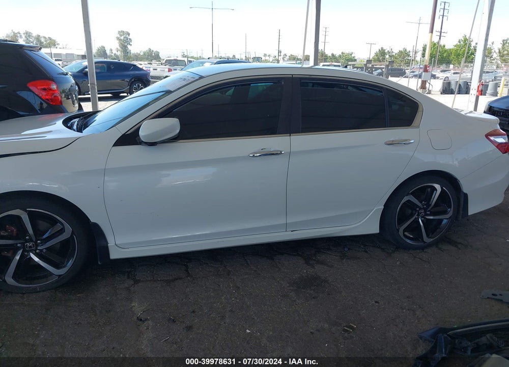 2016 HONDA ACCORD SPORT VIN: 1HGCR2F55GA195973