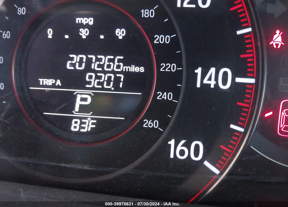 2016 HONDA ACCORD SPORT VIN: 1HGCR2F55GA195973