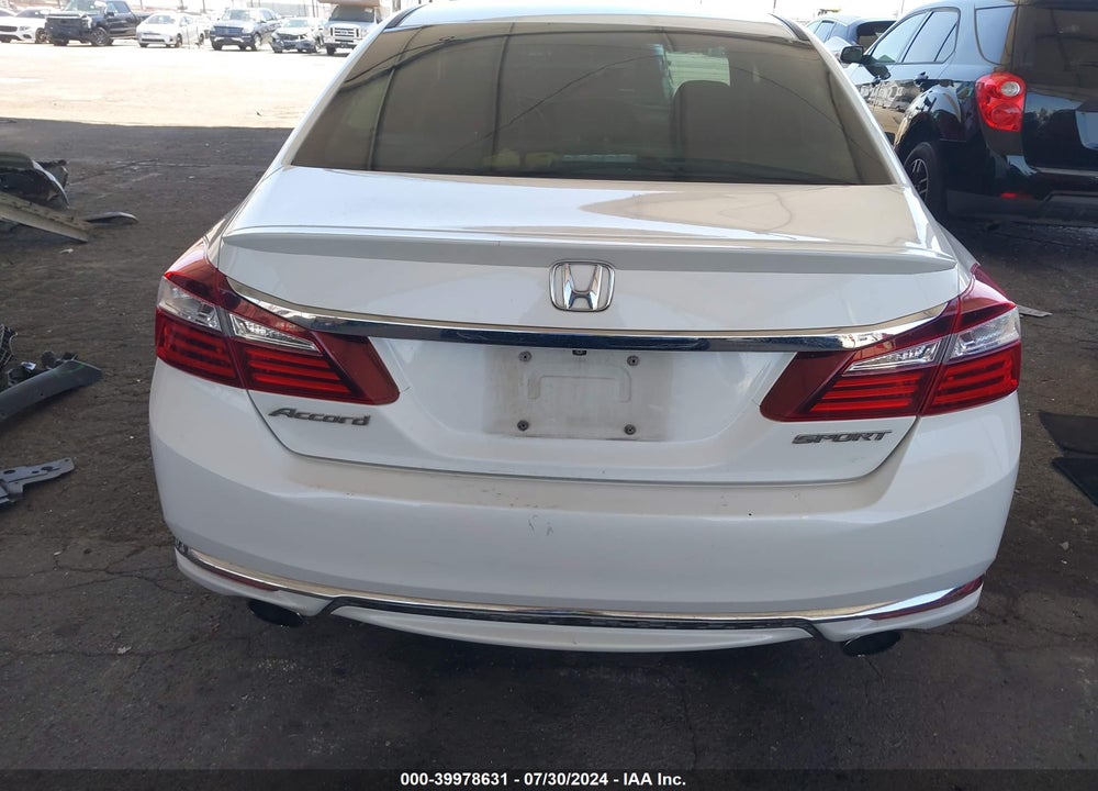 2016 HONDA ACCORD SPORT VIN: 1HGCR2F55GA195973