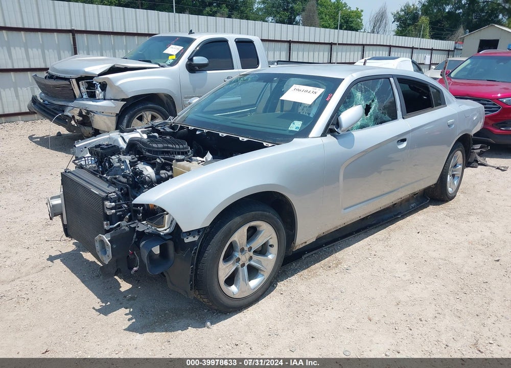 2012 DODGE CHARGER SE VIN: 2C3CDXBG2CH255581