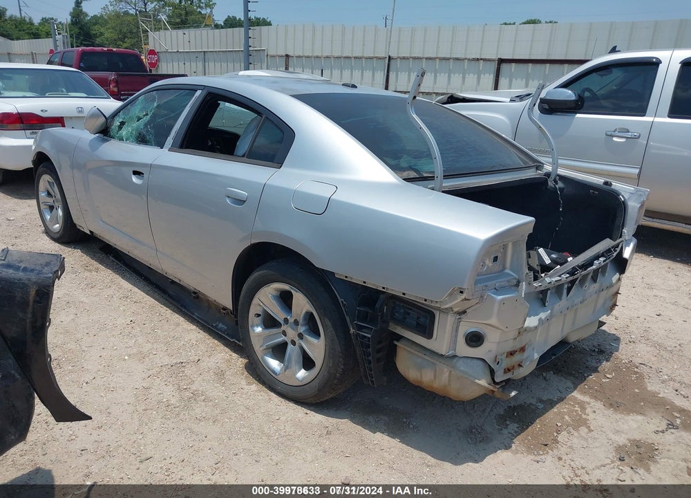 2012 DODGE CHARGER SE VIN: 2C3CDXBG2CH255581