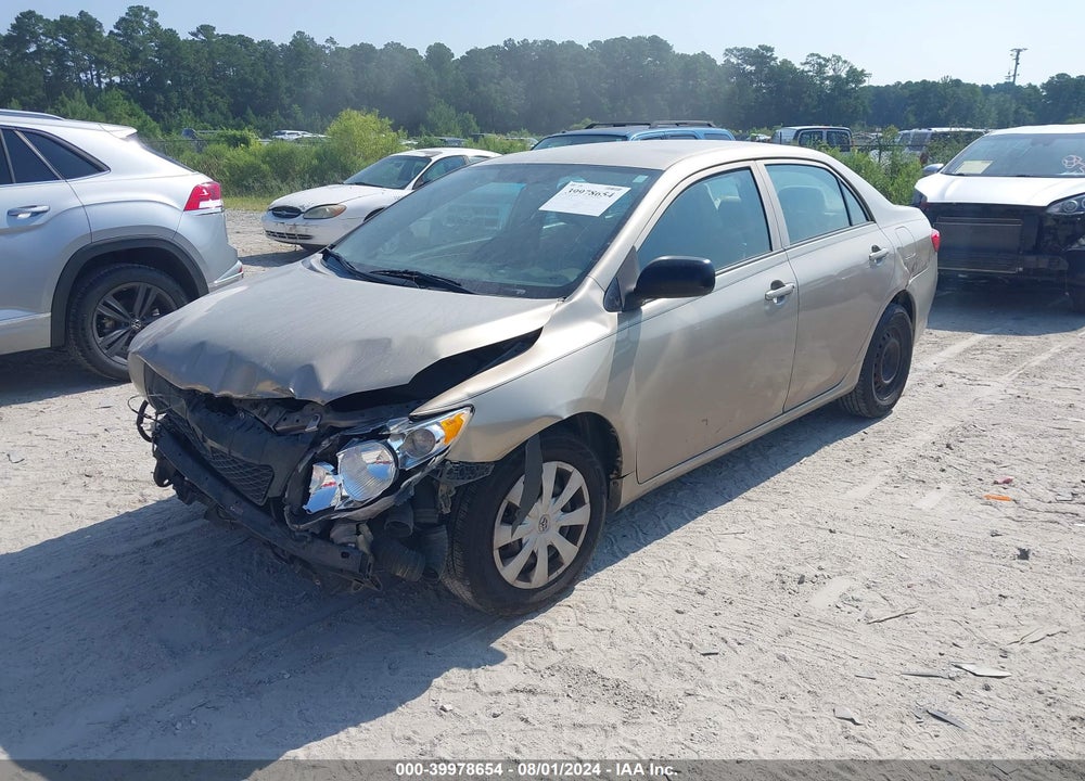 2009 TOYOTA COROLLA VIN: 1NXBU40E09Z042444