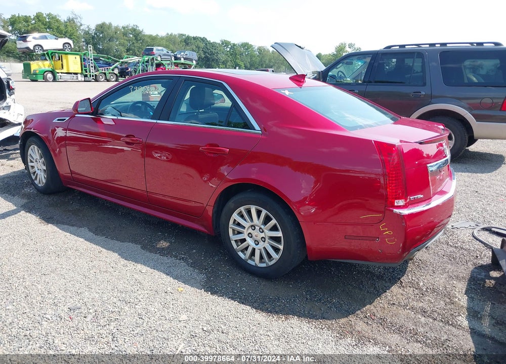 2011 CADILLAC CTS STANDARD VIN: 1G6DC5EY6B0149636