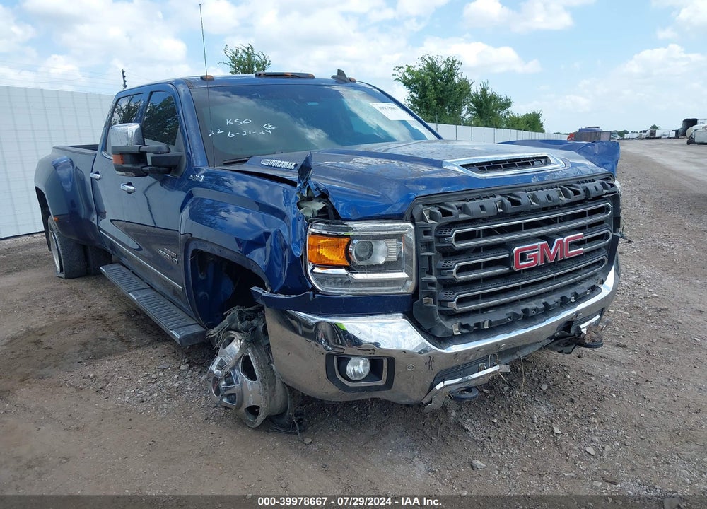 2018 GMC SIERRA 3500HD SLT VIN: 1GT42XEY1JF156260
