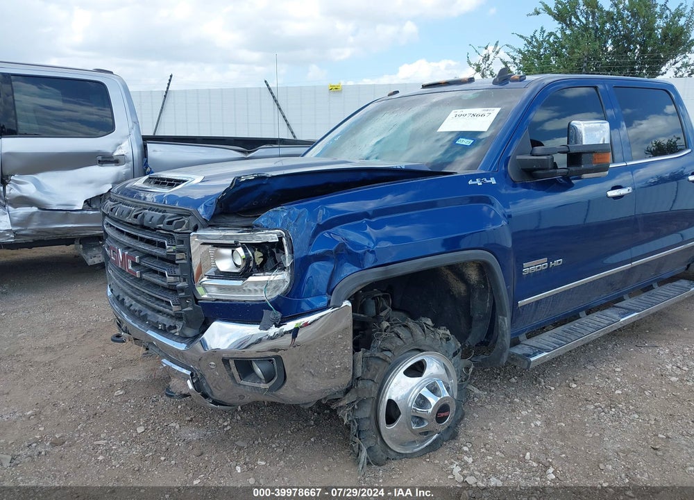 2018 GMC SIERRA 3500HD SLT VIN: 1GT42XEY1JF156260