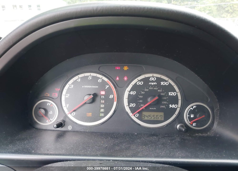 2002 HONDA CR-V EX VIN: JHLRD78832C045100