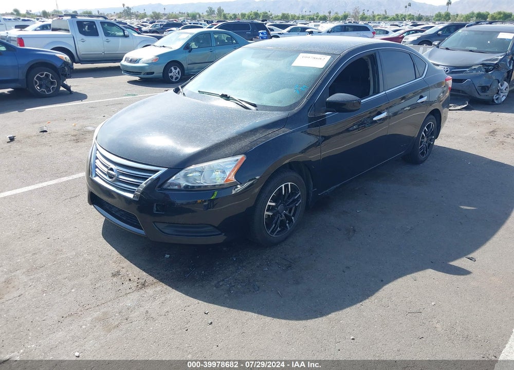 2015 NISSAN SENTRA SV VIN: 3N1AB7AP5FY364483