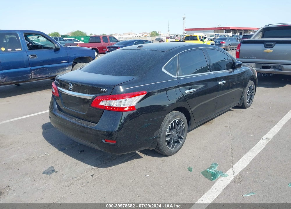 2015 NISSAN SENTRA SV VIN: 3N1AB7AP5FY364483