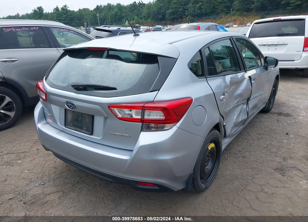 2019 SUBARU IMPREZA 2.0I VIN: 4S3GTAB6XK3734479
