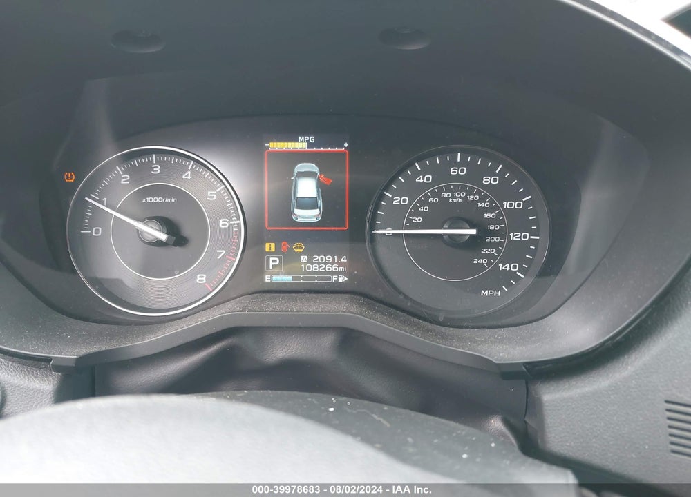 2019 SUBARU IMPREZA 2.0I VIN: 4S3GTAB6XK3734479