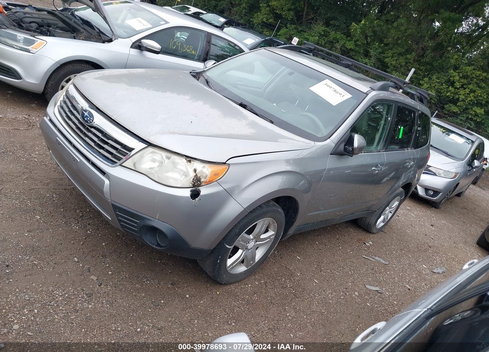 2009 SUBARU FORESTER 2.5X VIN: JF2SH63619H767327