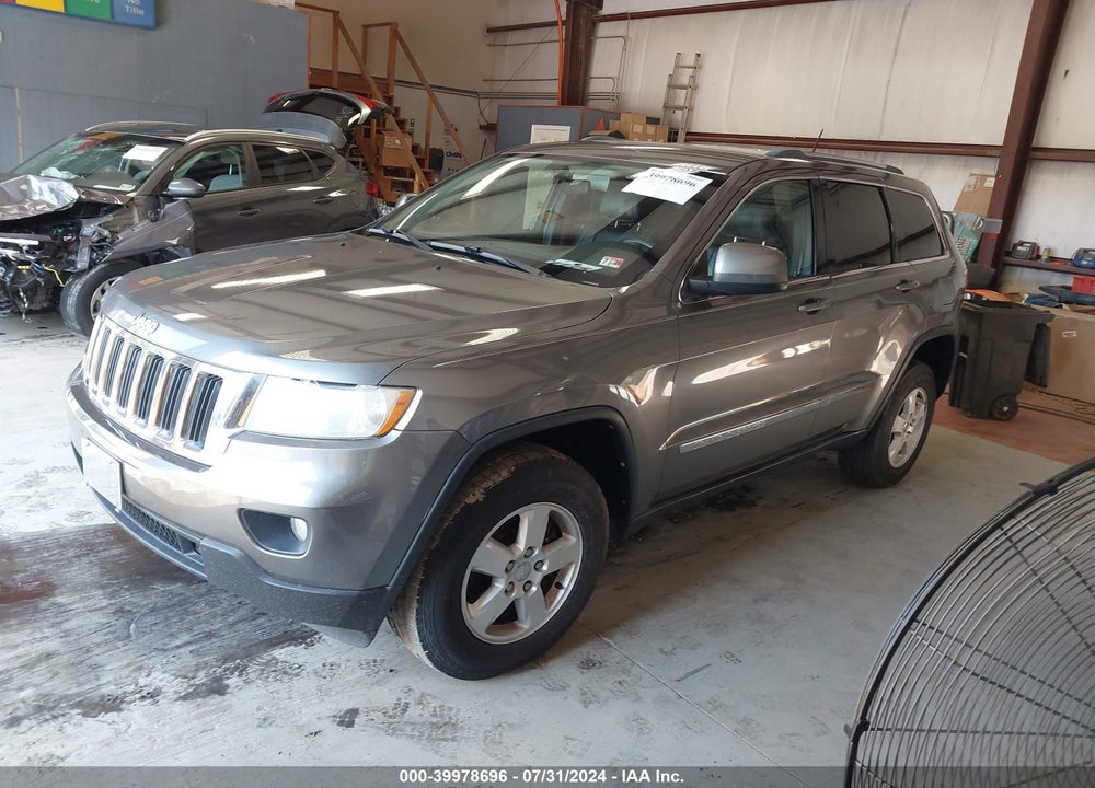 2012 JEEP GRAND CHEROKEE LAREDO VIN: 1C4RJFAG5CC250484