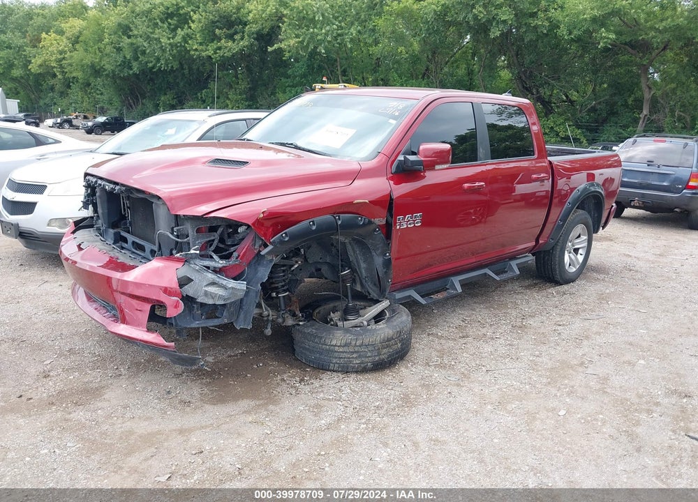 2013 RAM 1500 SPORT VIN: 1C6RR7MT2DS572117