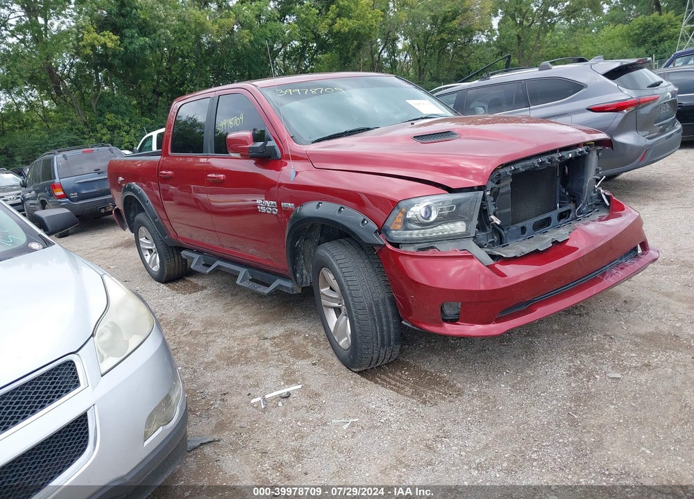2013 RAM 1500 SPORT VIN: 1C6RR7MT2DS572117