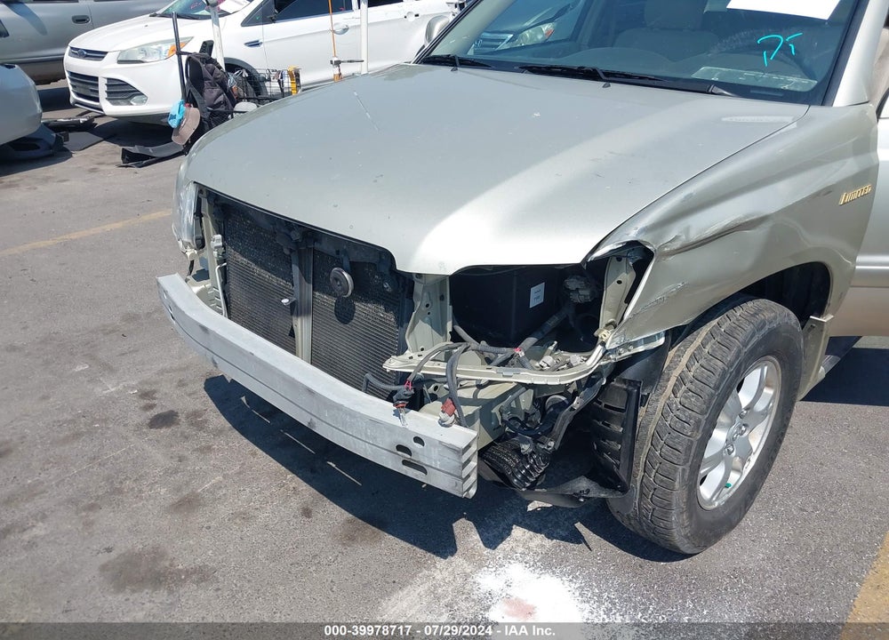 2002 TOYOTA HIGHLANDER LIMITED V6 VIN: JTEHF21A520053392