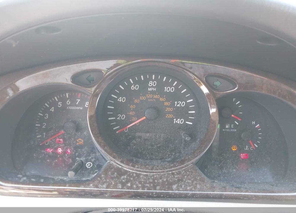 2002 TOYOTA HIGHLANDER LIMITED V6 VIN: JTEHF21A520053392