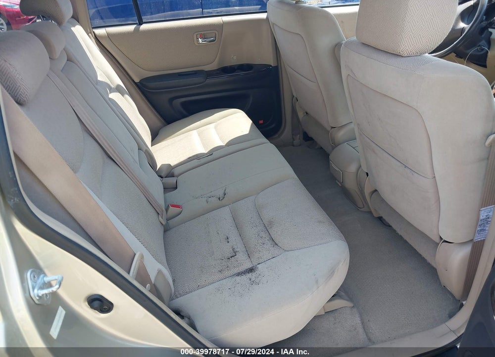 2002 TOYOTA HIGHLANDER LIMITED V6 VIN: JTEHF21A520053392