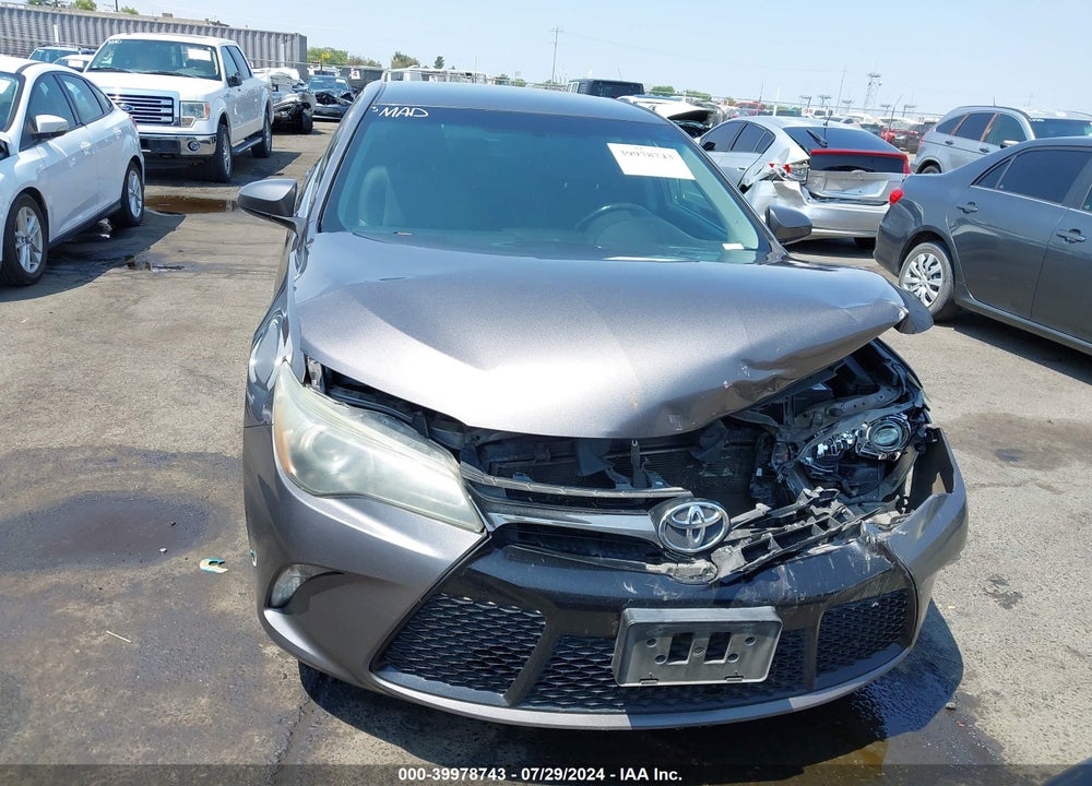2016 TOYOTA CAMRY SE VIN: 4T1BF1FK3GU243581