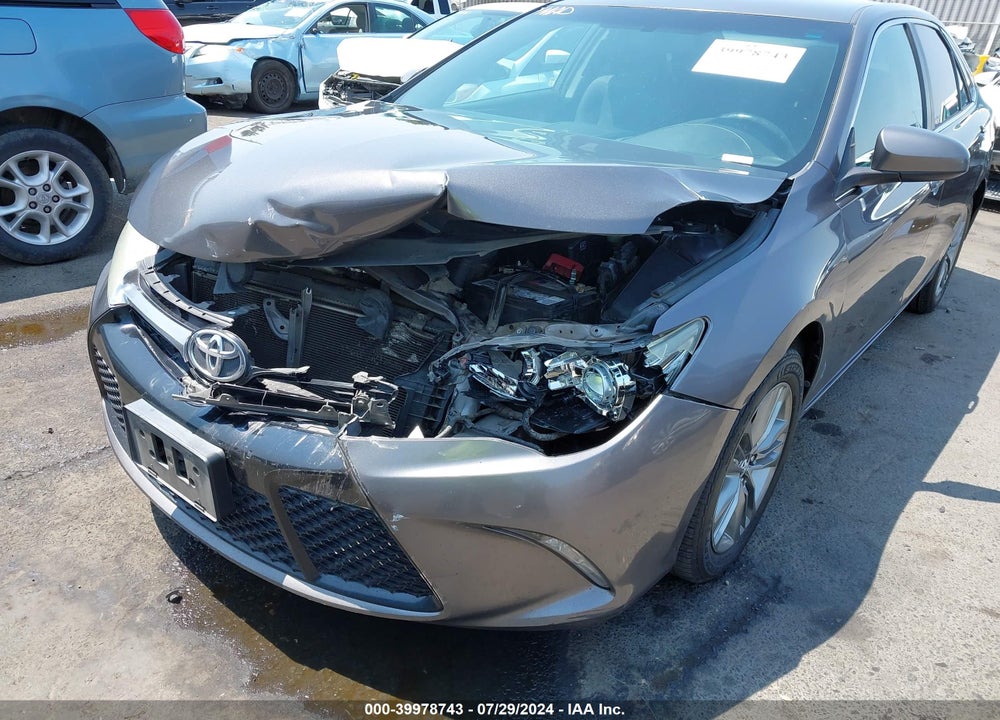 2016 TOYOTA CAMRY SE VIN: 4T1BF1FK3GU243581