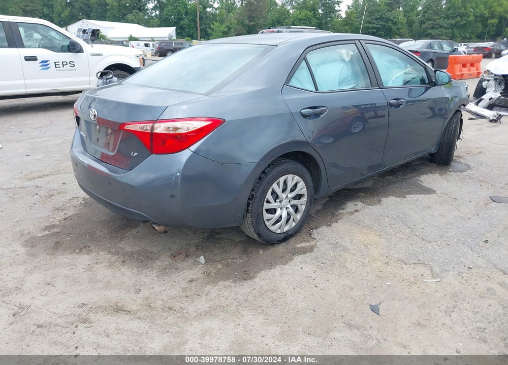2019 TOYOTA COROLLA LE VIN: 2T1BURHE3KC139579